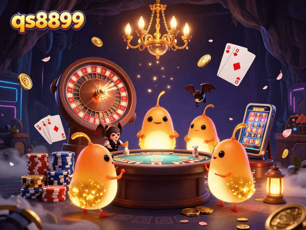 Experience thrilling gameplay at qs8899 with our vibrant casino scene filled with fun elements!