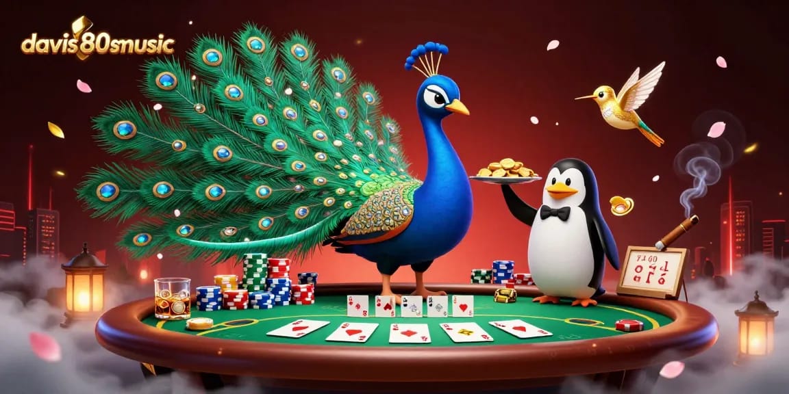 Experience gaming elegance at davis80smusic with dazzling casino characters and vibrant poker elements.
