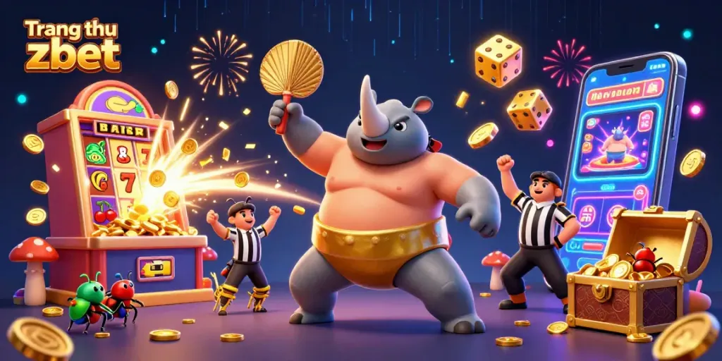 Engage in thrilling gambling excitement with Trang chủ zbet, featuring dynamic elements and vibrant characters.