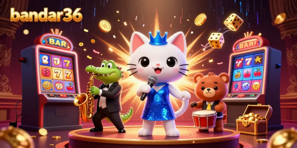Bandar36 menghibur pemain dengan jackpot slot yang melimpah dan simbol beruntung lainnya.