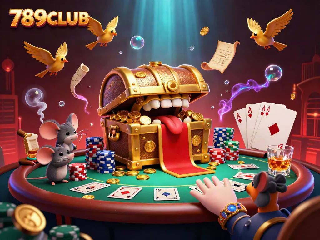 Engage in thrilling gaming action with 789CLUB's dynamic casino scene showcasing rich visuals and interactive experience