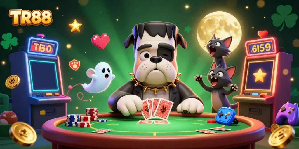 TR88 offers vibrant gaming experiences with thrilling card games and haunted characters for an unforgettable adventure.