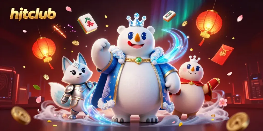 Experience excitement at hitclub with vivid casino elements and captivating characters in action.