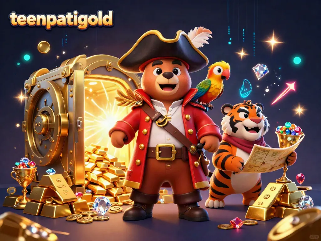 Experience thrilling wins with teenpatiigold, as a bear captain and tiger first mate guide you through a treasure-filled casino world.