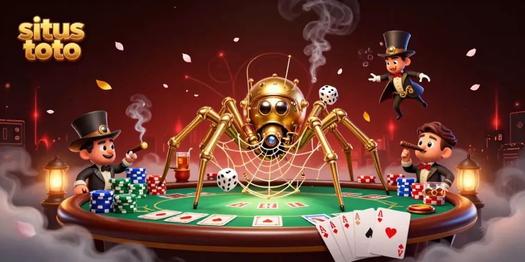 Menyusun strategi untuk menang di situs toto dengan suasana kasino yang dinamis.