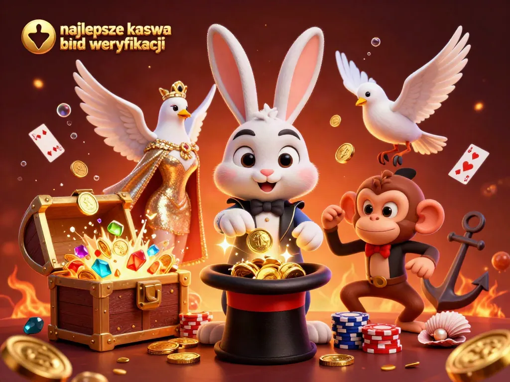 Experience the excitement of najlepsze kasyna bez weryfikacji with vibrant gaming characters and dynamic elements.
