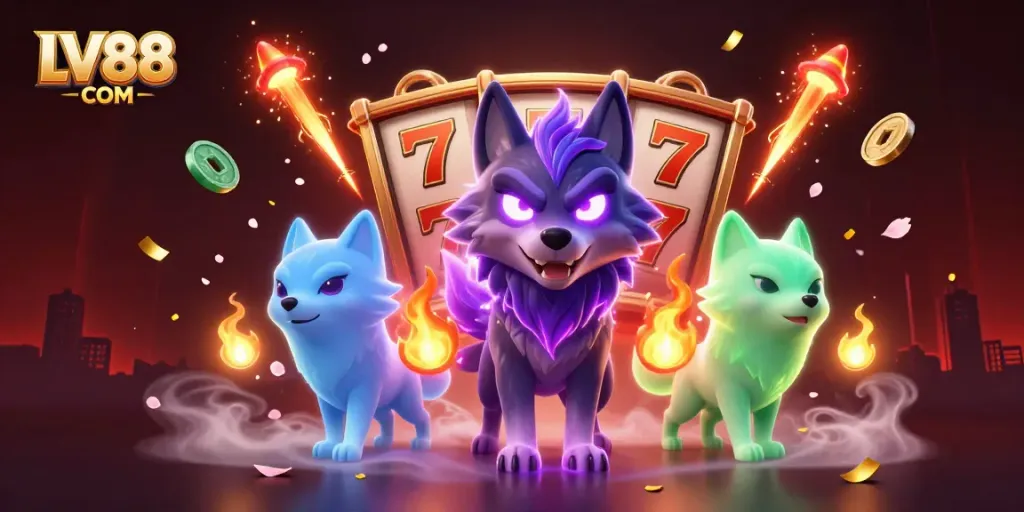 Experience thrilling gameplay at LV88 COM with vibrant slots and dynamic characters.