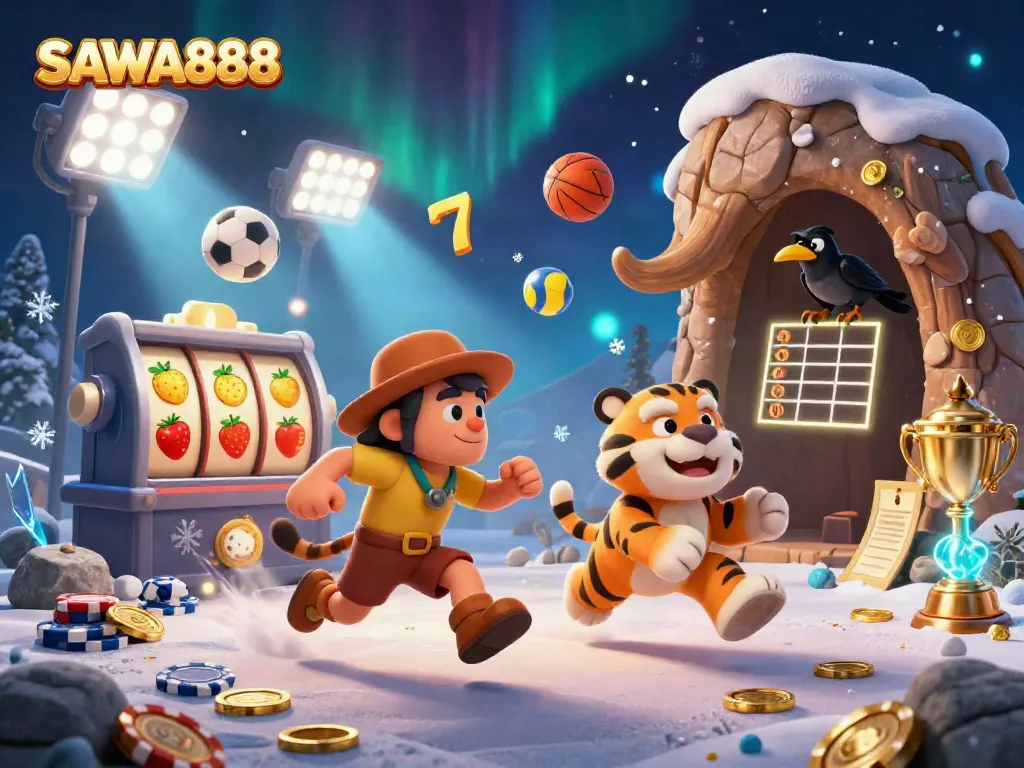 Experience the thrill of SAWA888 with engaging slot games and dynamic visuals.