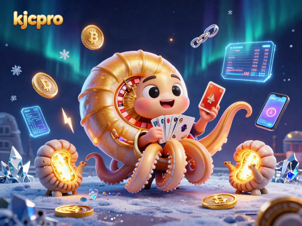 Experience exciting gaming with kjcpro’s 3D nautilus themed casino illustration showcasing dynamic poker action.