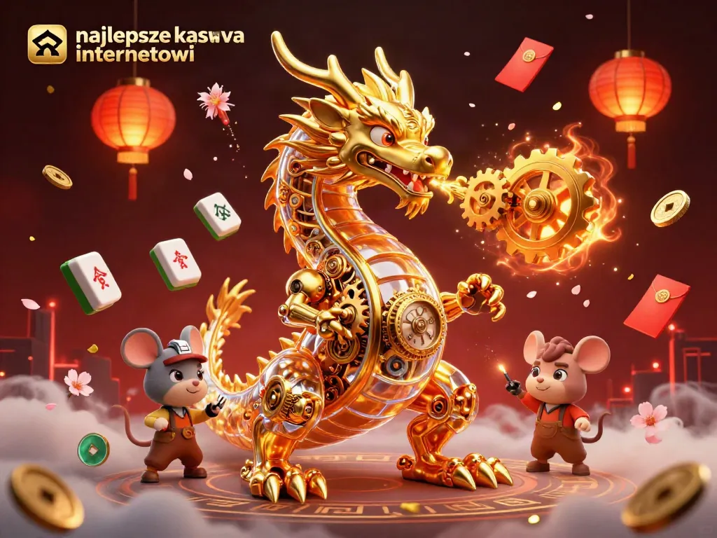 Experience the best online casinos with amazing features in this dynamic illustration of najlepsze kasyna internetowe