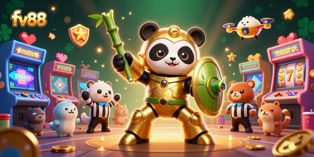Engage in thrilling gaming activities with fv88's vibrant casino scene filled with excitement.