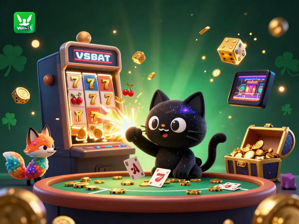 Experience thrilling gameplay at vsbet with vibrant casino visuals and engaging game elements.