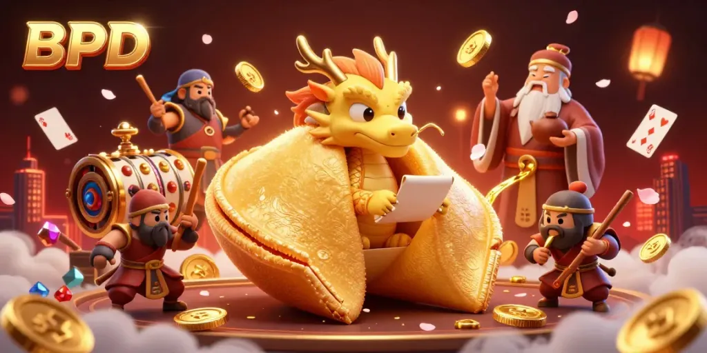 Engage with BPD strategies while experiencing a vibrant casino scene filled with fortune elements and dynamic gold!