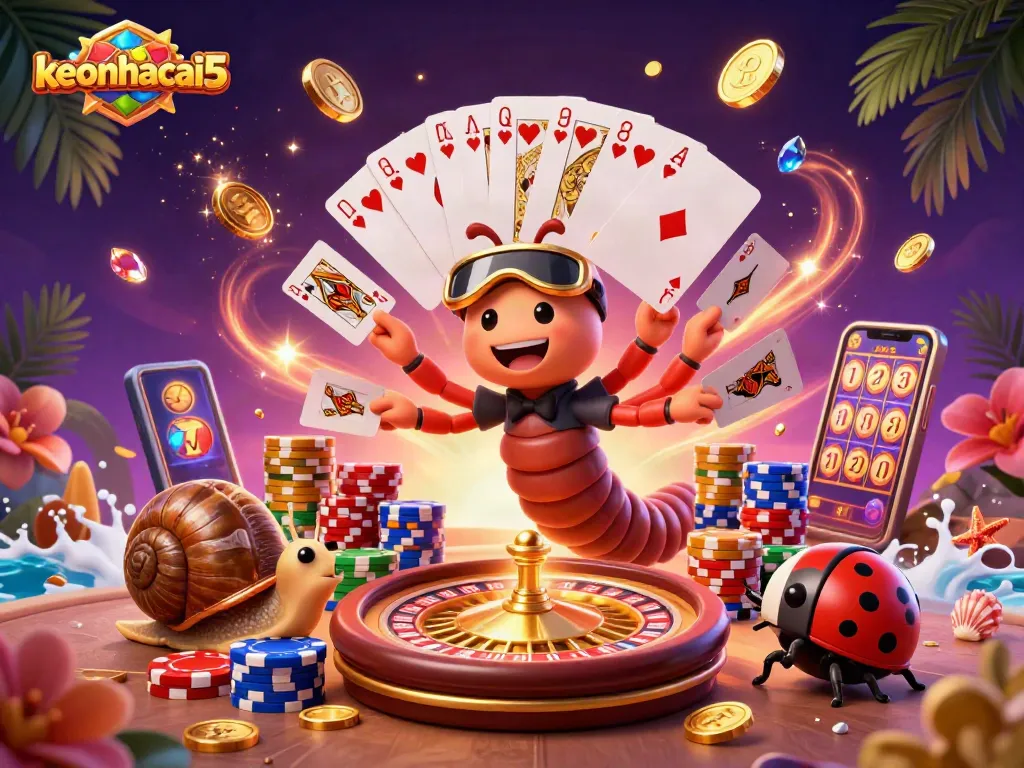 Engage in thrilling betting actions at keonhacai5 with a vibrant dealer and high-stakes excitement.