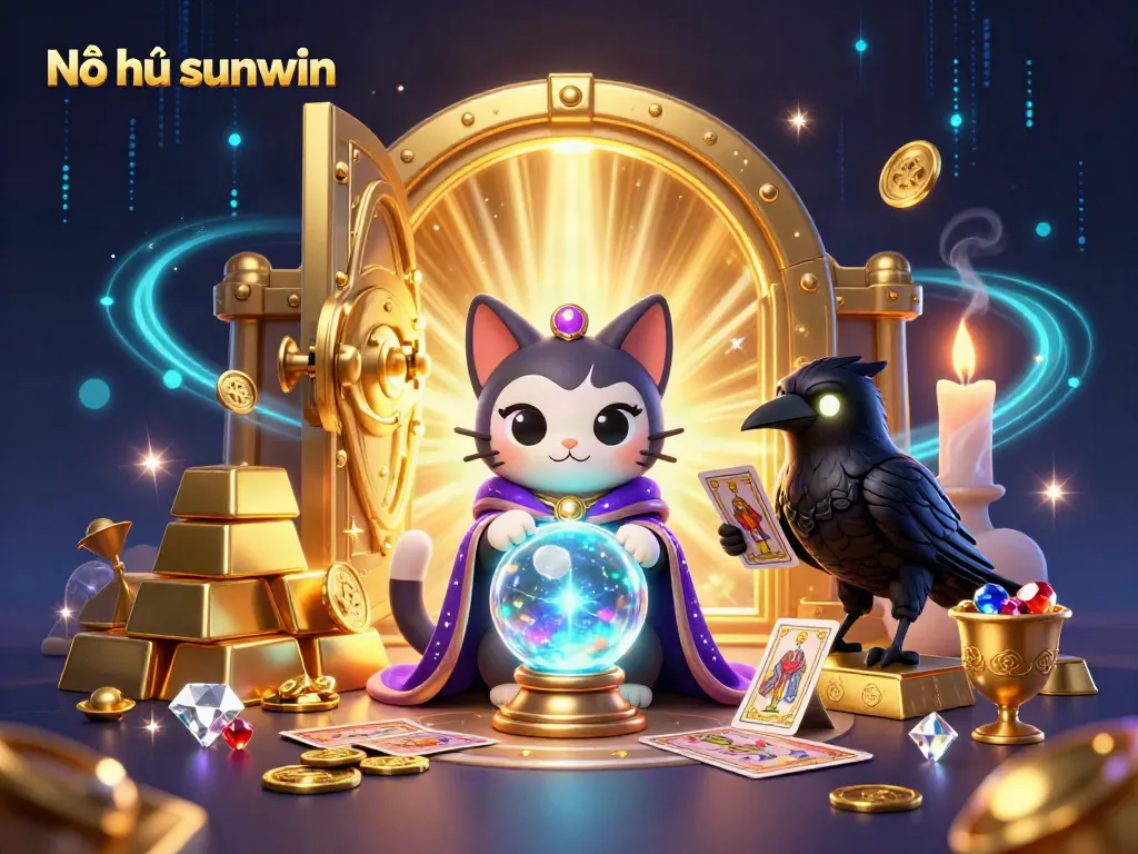 Nổ hũ sunwin offers thrilling jackpot opportunities in a vibrant casino setting with stunning visuals.