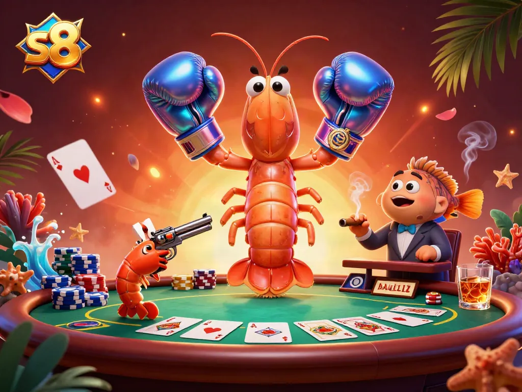 S8 brings excitement as poker characters engage in a high-stakes game of cards.