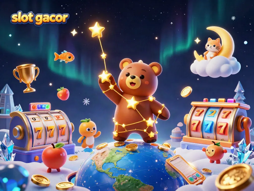 Menangkan slot gacor dengan ilustrasi karakter 3D yang menarik dan slot permainan penuh warna.