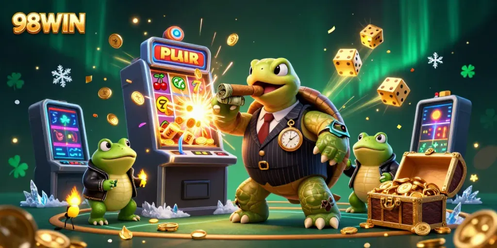 Catch exciting wins with 98WIN's vibrant casino experience featuring exciting games!