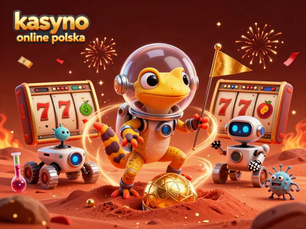 Explore leading kasyno online polska with a vibrant 3D casino adventure scene.