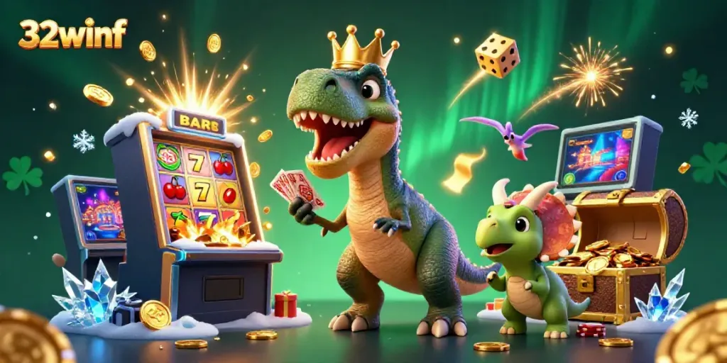 Experience thrilling gameplay with 32winf as characters engage in a dynamic casino scene of fun and excitement.